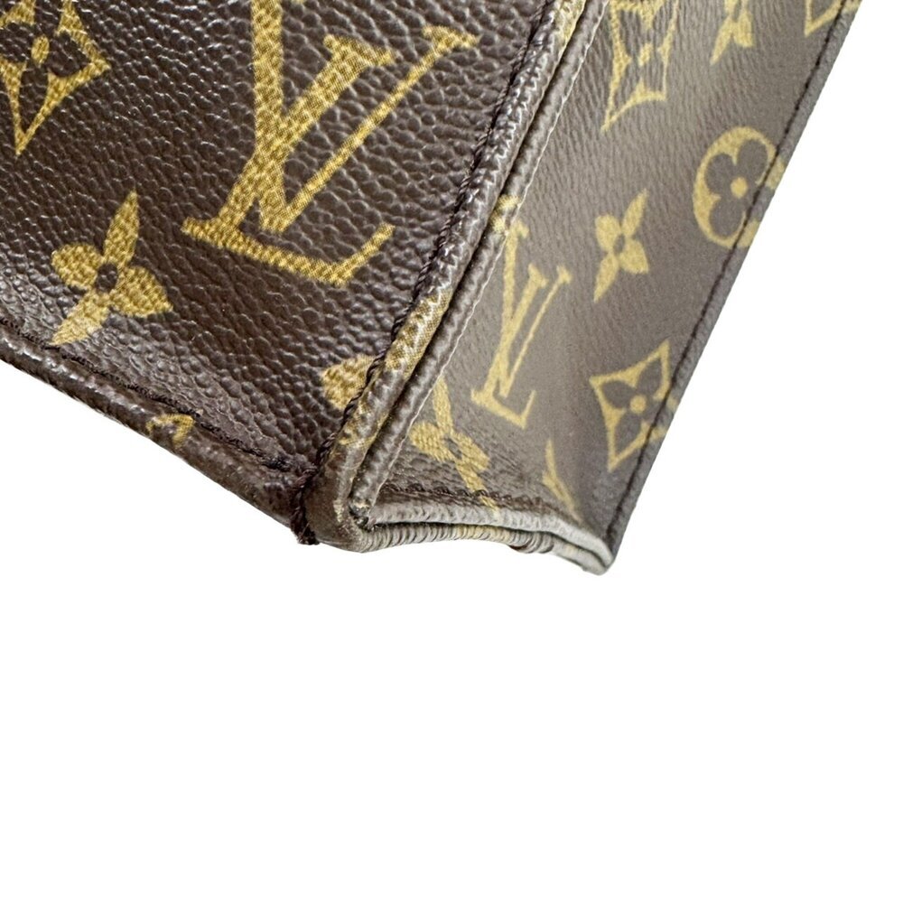LOUIS VUITTON Authentic Brown Monogram Tote Bag - Picture 7 of 15